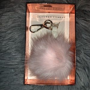 Fur key ring chain
